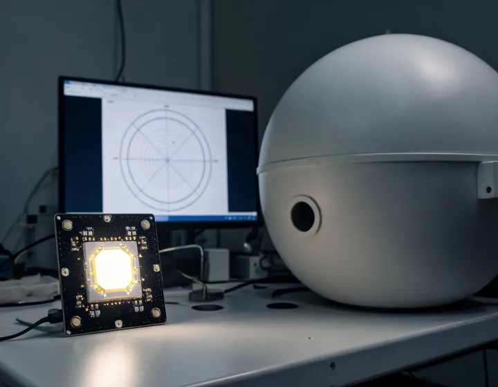 LED source optical laboratory