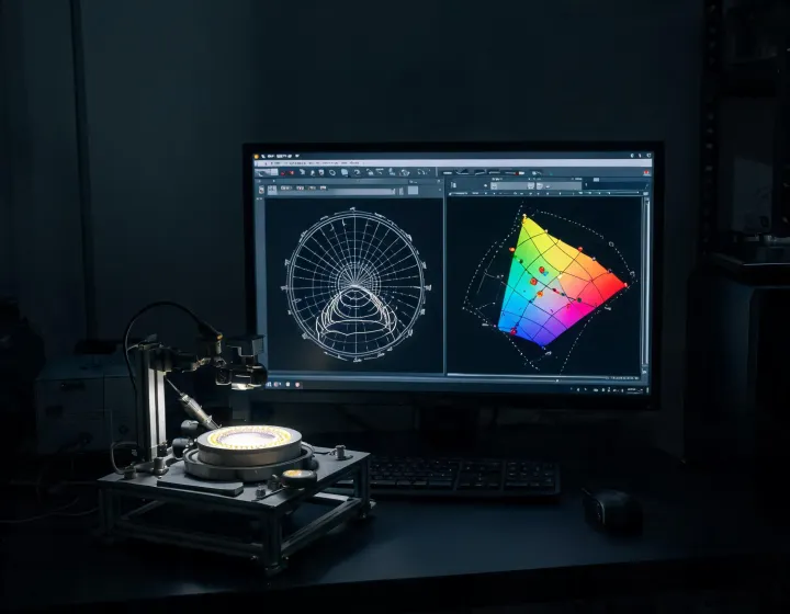 Photometric file analysis workstation